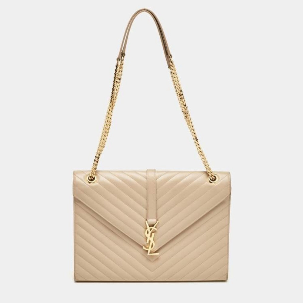 🚨authentic saint Laurent Paris large monogram bag